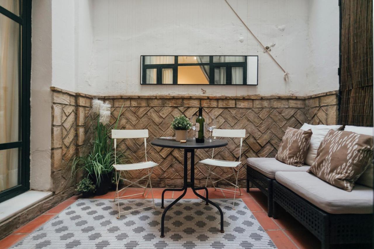 דירות סביליה Tu Casa Con Patio En La Alameda מראה חיצוני תמונה